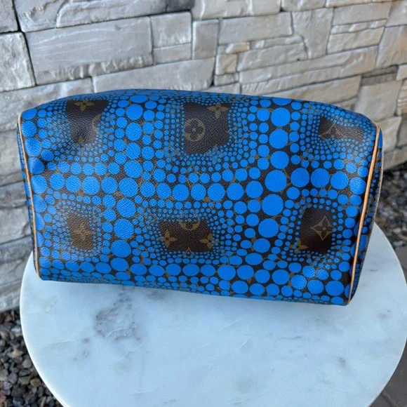 SOLD Louis Vuitton Monogram Kusama Town Speedy 30 - Picture 10 of 14